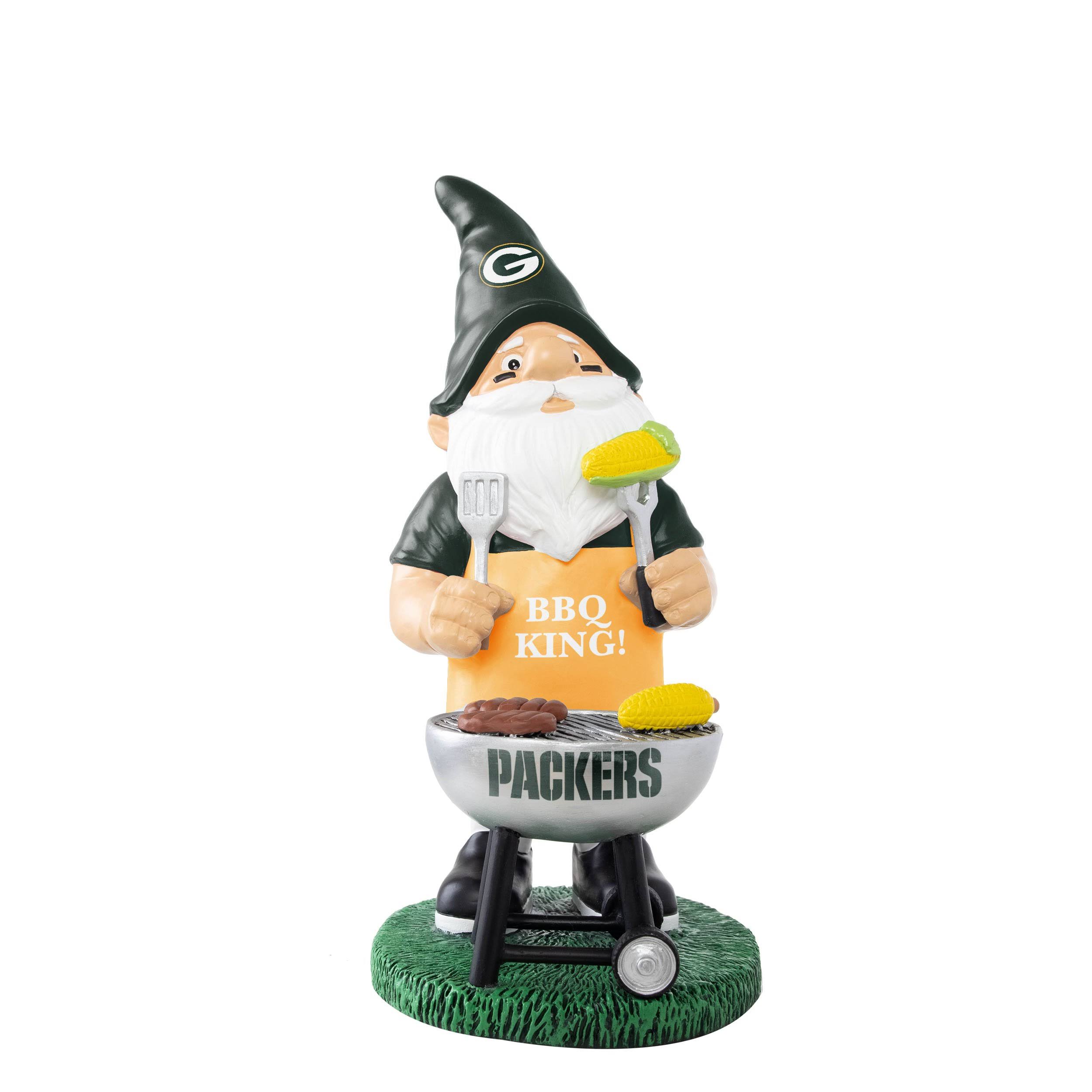 Green Bay Packers NFL Grill Gnome