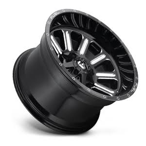 Fuel D620 Hardline Gloss Black Milled 18x9 6x120 / 6x5.5 -12mm (d62018906945)