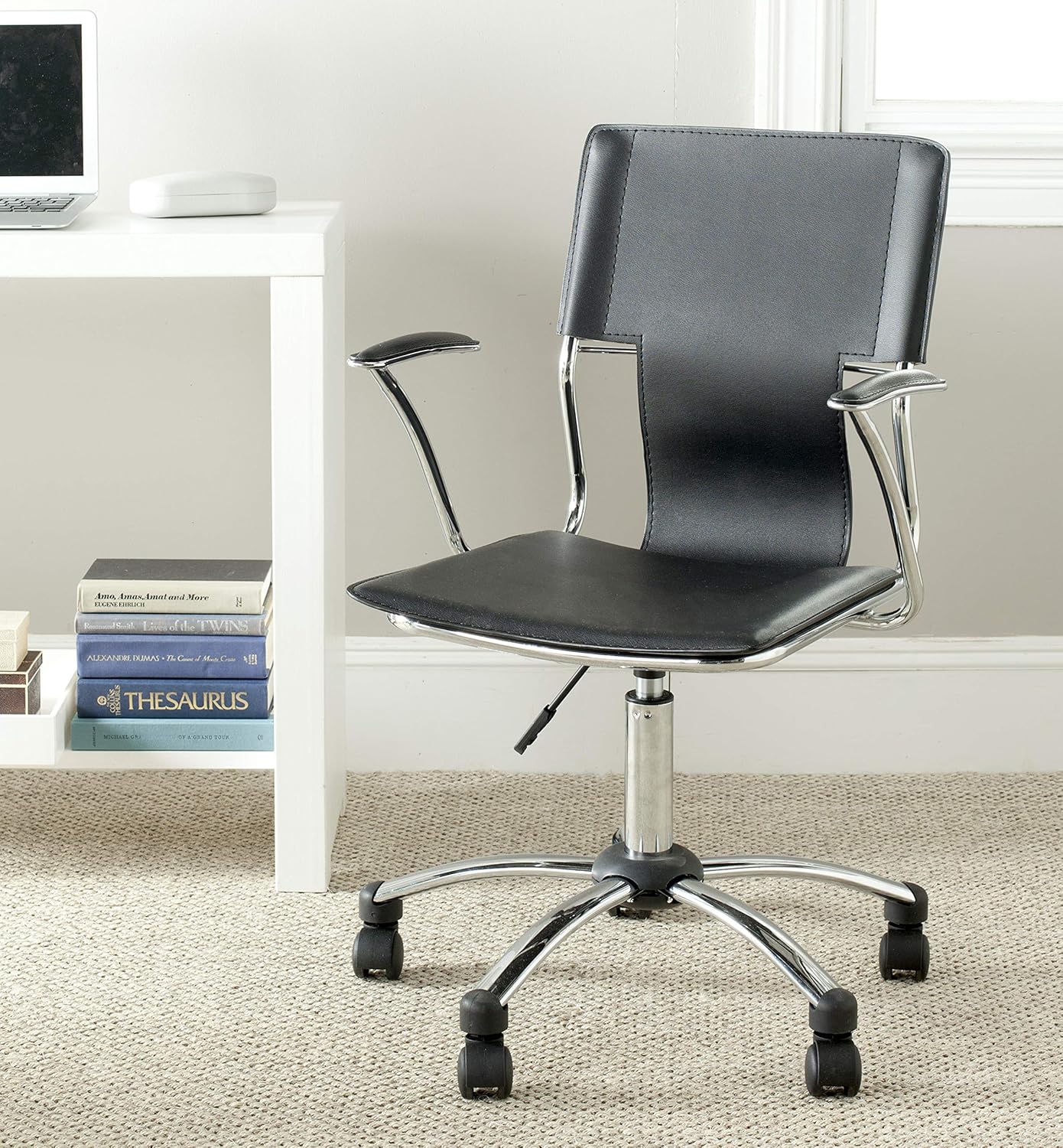Safavieh Home Collection Kyler Black Desk Chair