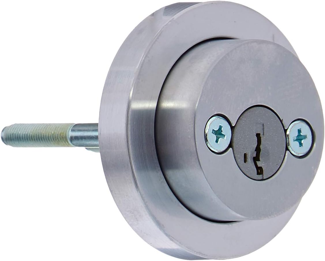 Kwikset 159RDT-26DS Milan Round Double Cylinder Deadbolt Smart Key Satin Chrome Finish Pack of 2