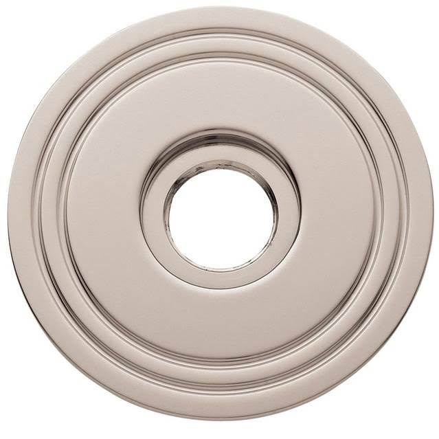 Baldwin 5047190 Estate Rosettes, Satin Black