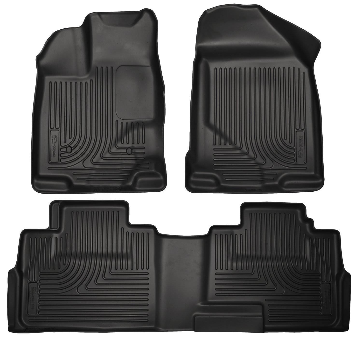 WeatherTech 44607-1-3 Weathertech- Black Front and Rear FloorLiners Chevrolet Suburban 2015+ 0J8Y2