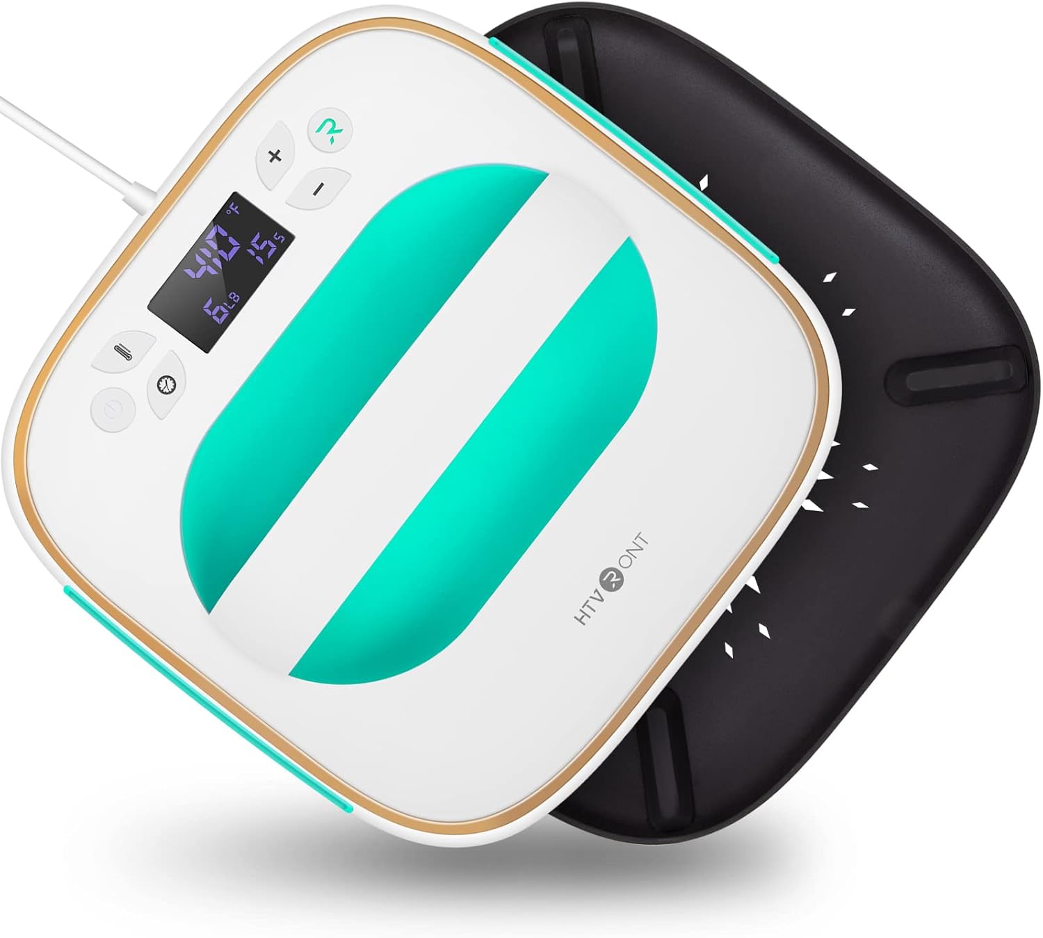 HTVRONT Heat Press Machine for T-Shirts, Portable Heat Press 10