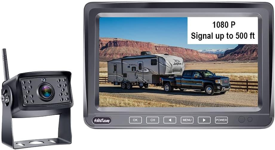 4Ucam HD 1080P Digital Wireless Backup Camera + 7