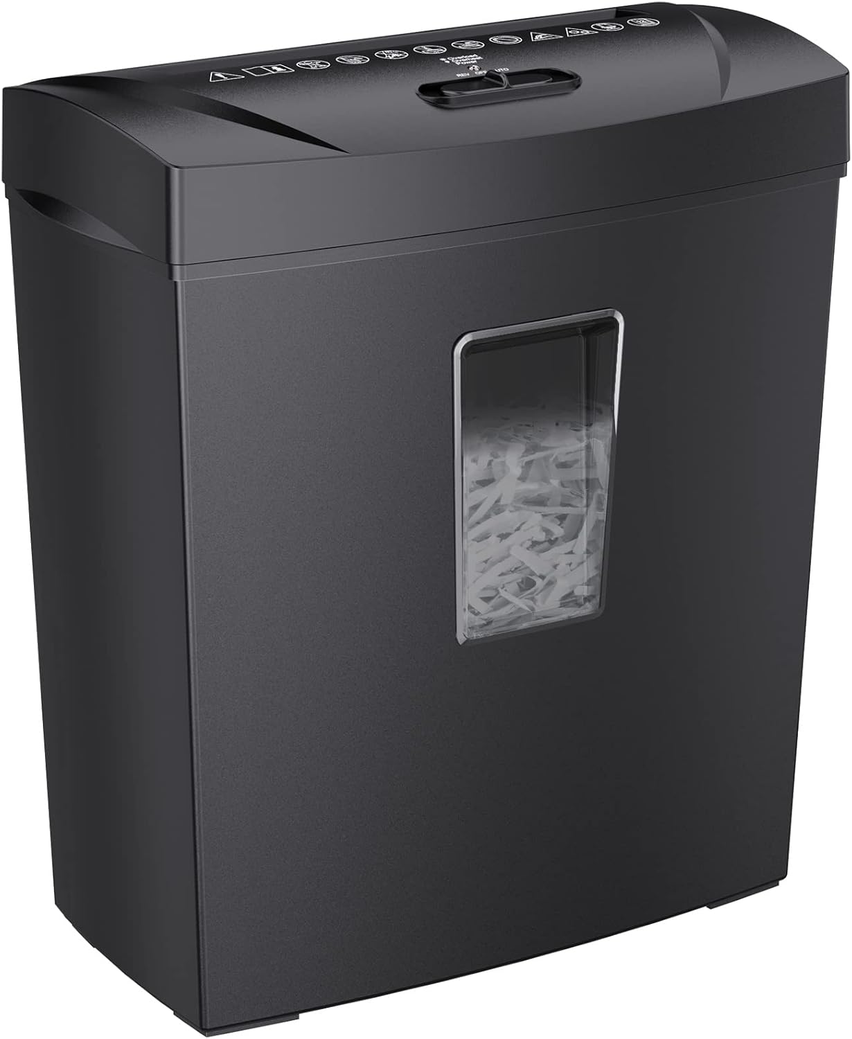 bonsaii Paper Shredder for Home Use, 12 Sheet Crosscut Shredder for Home Office with Jam Proof and Overheated Protection, Shreds Document/Credit Card/Staples/Clips, ETL Certification (C170-C) Pack of 2