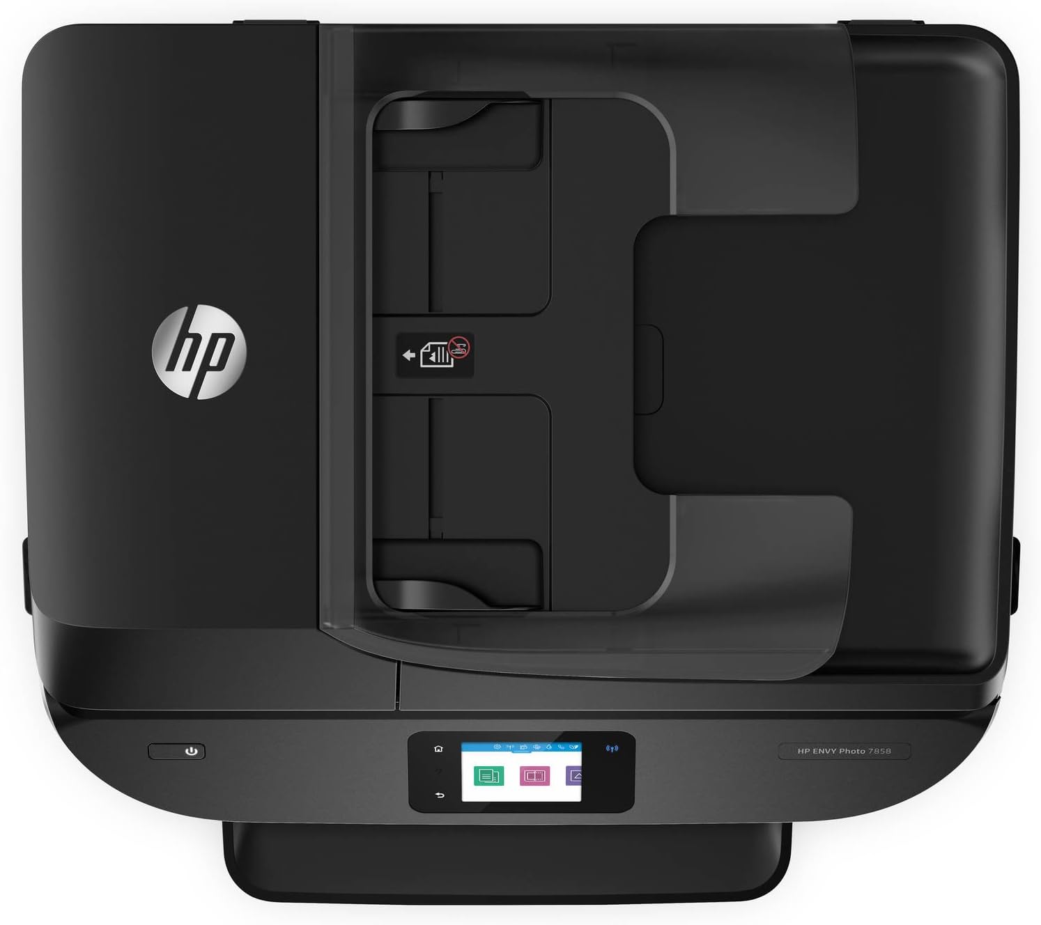 HP ENVY Photo 7858 All-in-One Inkjet Photo Printer with Mobile Printing K7S08A (Renewed) Pack of 2