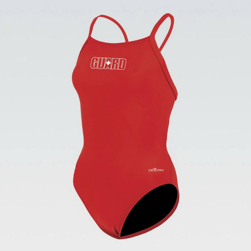 Dolfin 9615l - Solid V-2 BACK, Price/each - Guard Red, 34
