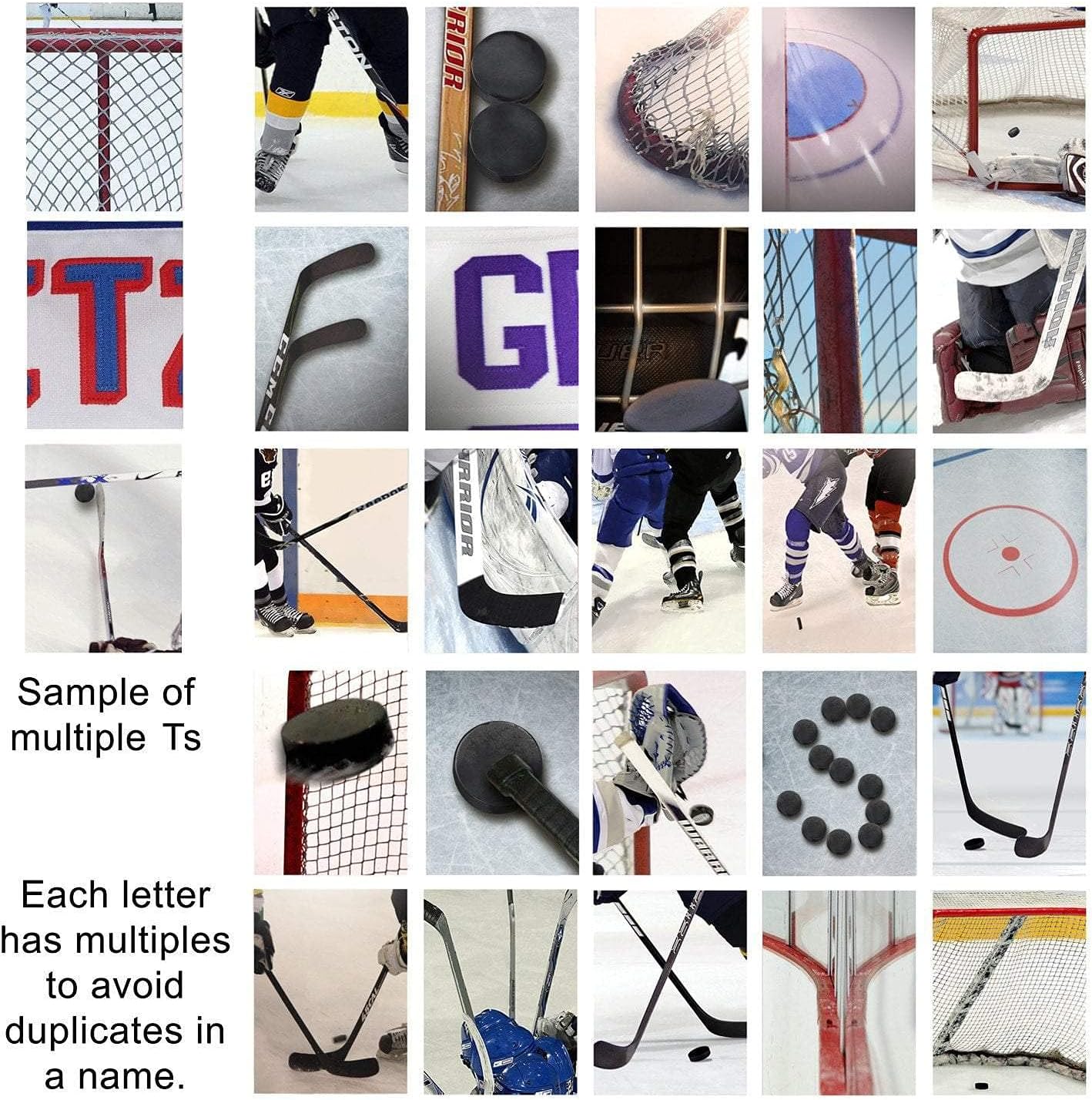 Hockey Name Art - Personalized Gift (9.5