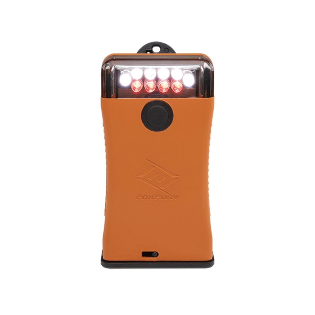 FoxFury Scout Clip Light with Red u0026 White LEDs (Black) 301-004