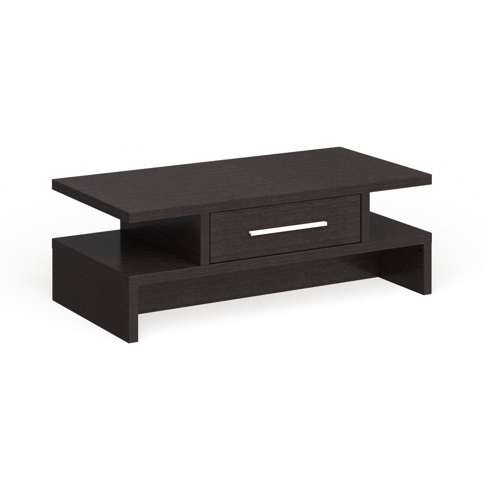 Furniture of America Tepekiie Two-Side Open Coffee Table (Black)