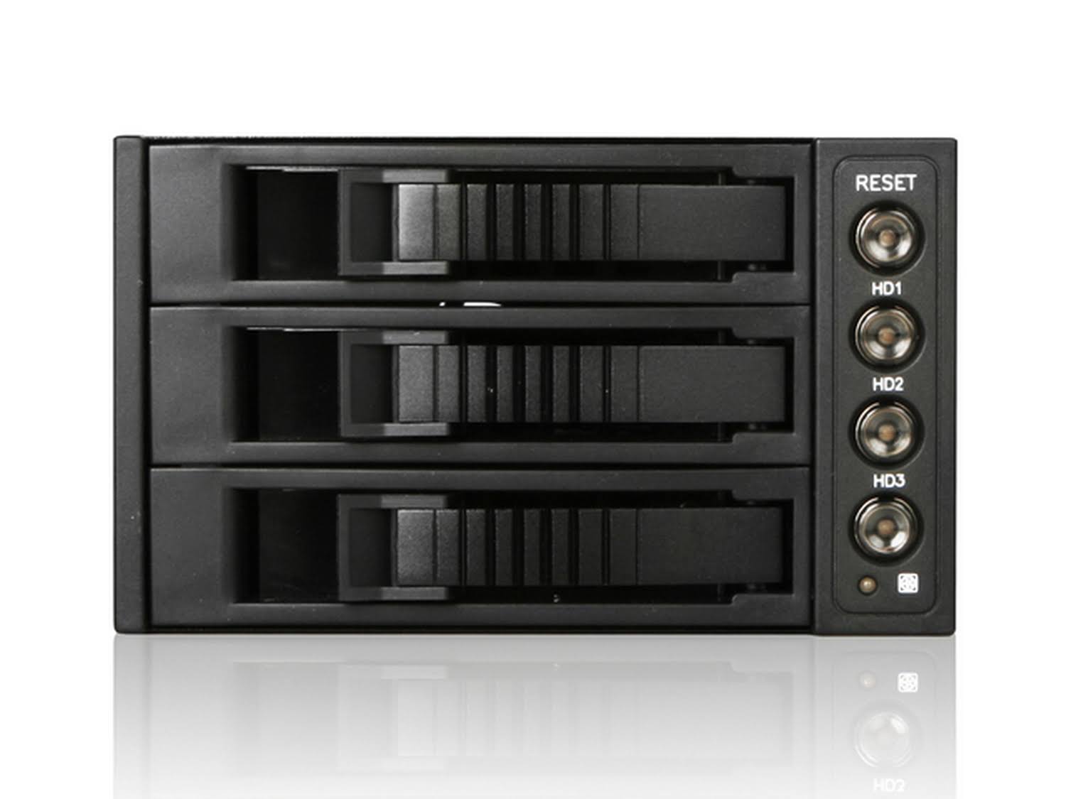 iStarUSA BPU-230SATA-BLACK 2x5.25-3x3.5 SATA Cage