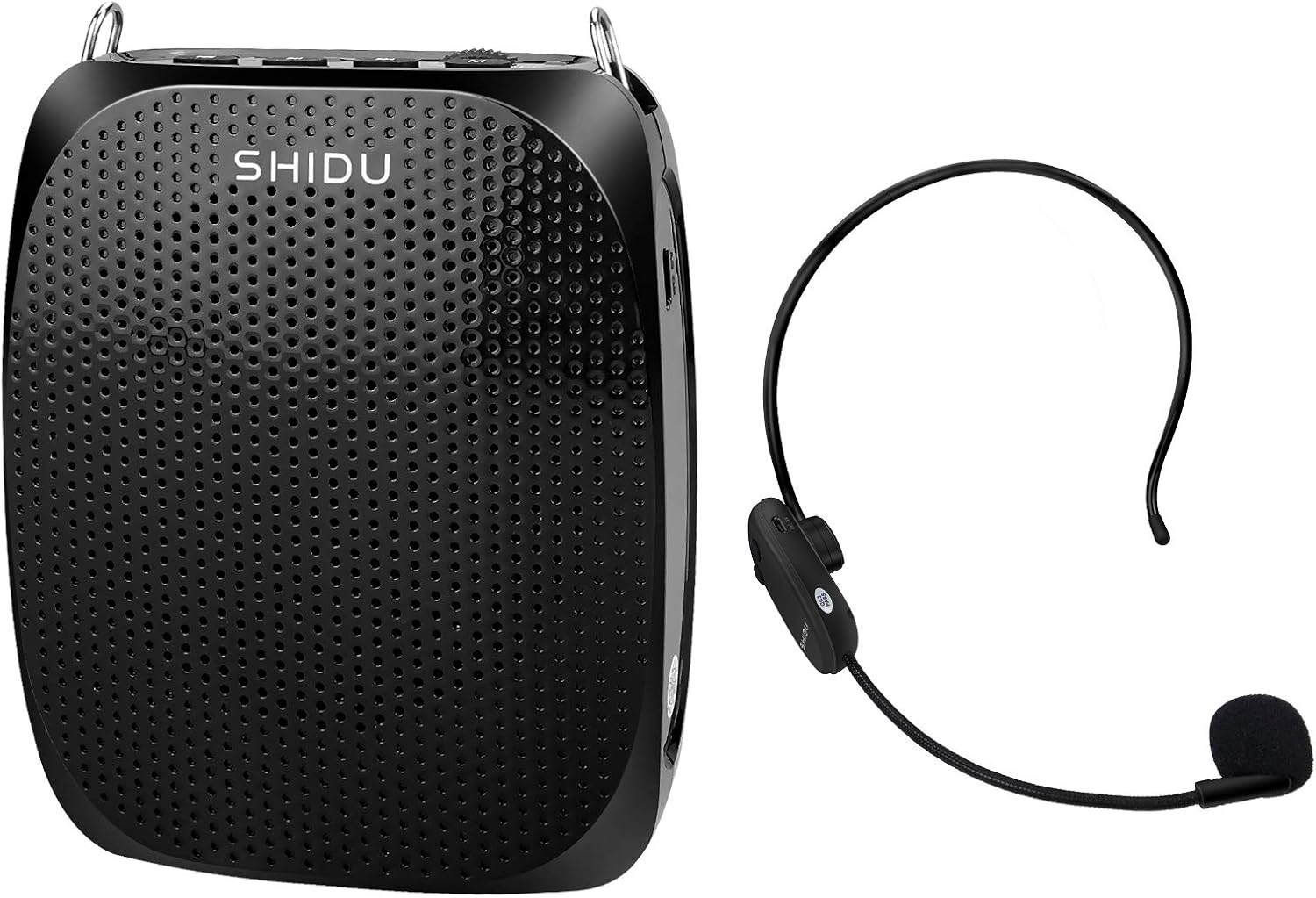 Recbot Voice Amplifier Teacher with UHF Wireless Microphone Headset,Rechargeable voice amplifier Portable microphone for Teaching,Meeting,Training,Conferences,Lecturers,Fitness,Yoga Tour Guide Outdoor