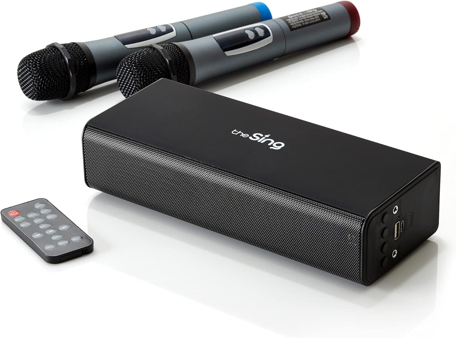 M200 - Bluetooth Speaker with Microphone - Karaoke Machine with Bluetooth Microphone - Karaoke Speaker for Adults - Wireless Portable PA System - Karoke System Set for Party