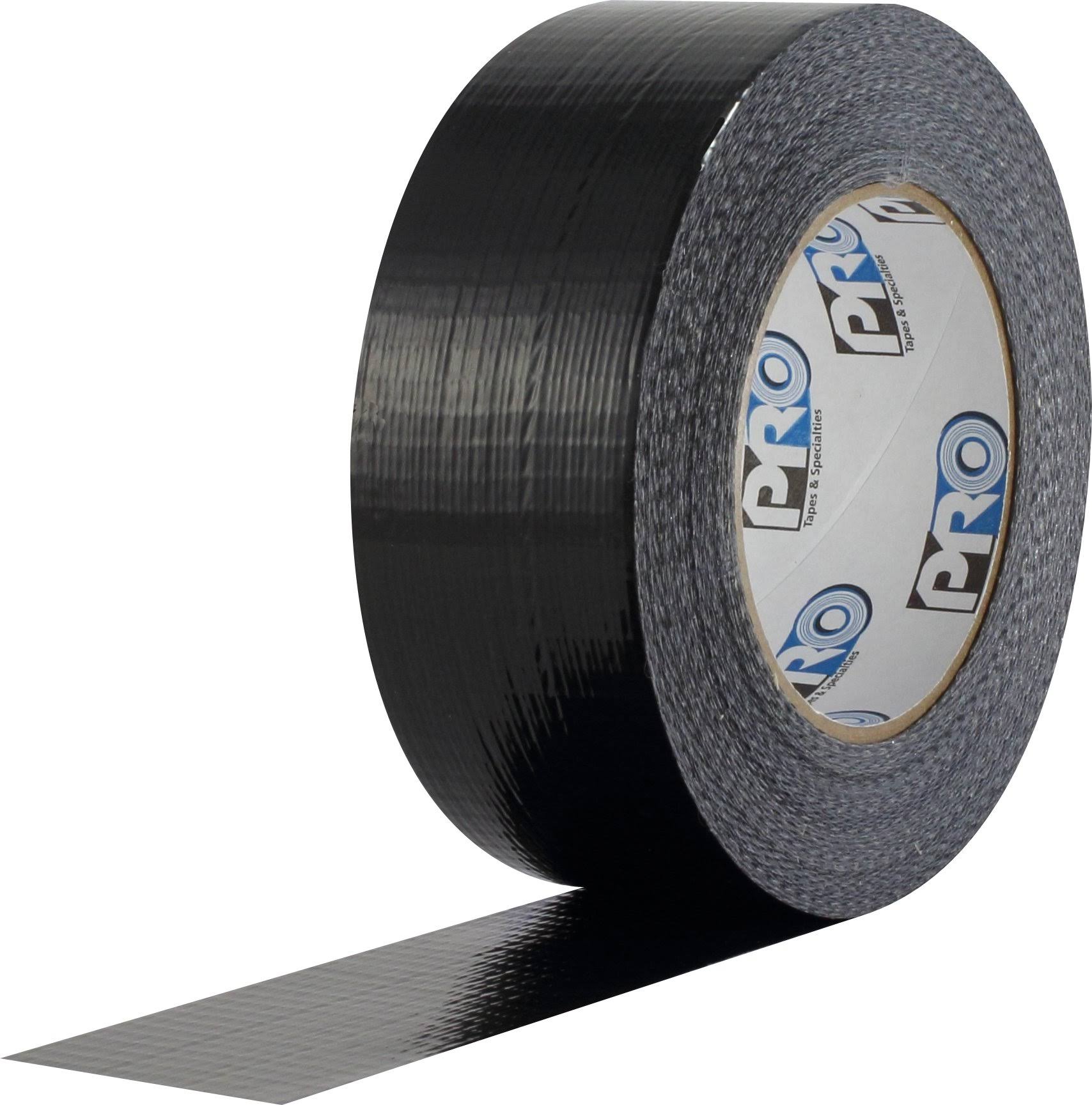 ProTapes Pro Duct 100 PECoated Cloth Economy Duct Tape, 60 yds Length x 3 Width, Black Pack of 16