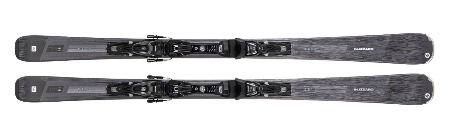 Blizzard Alight 7.7 + TLT10 Demo W - Black/Anthracite - Skis 160