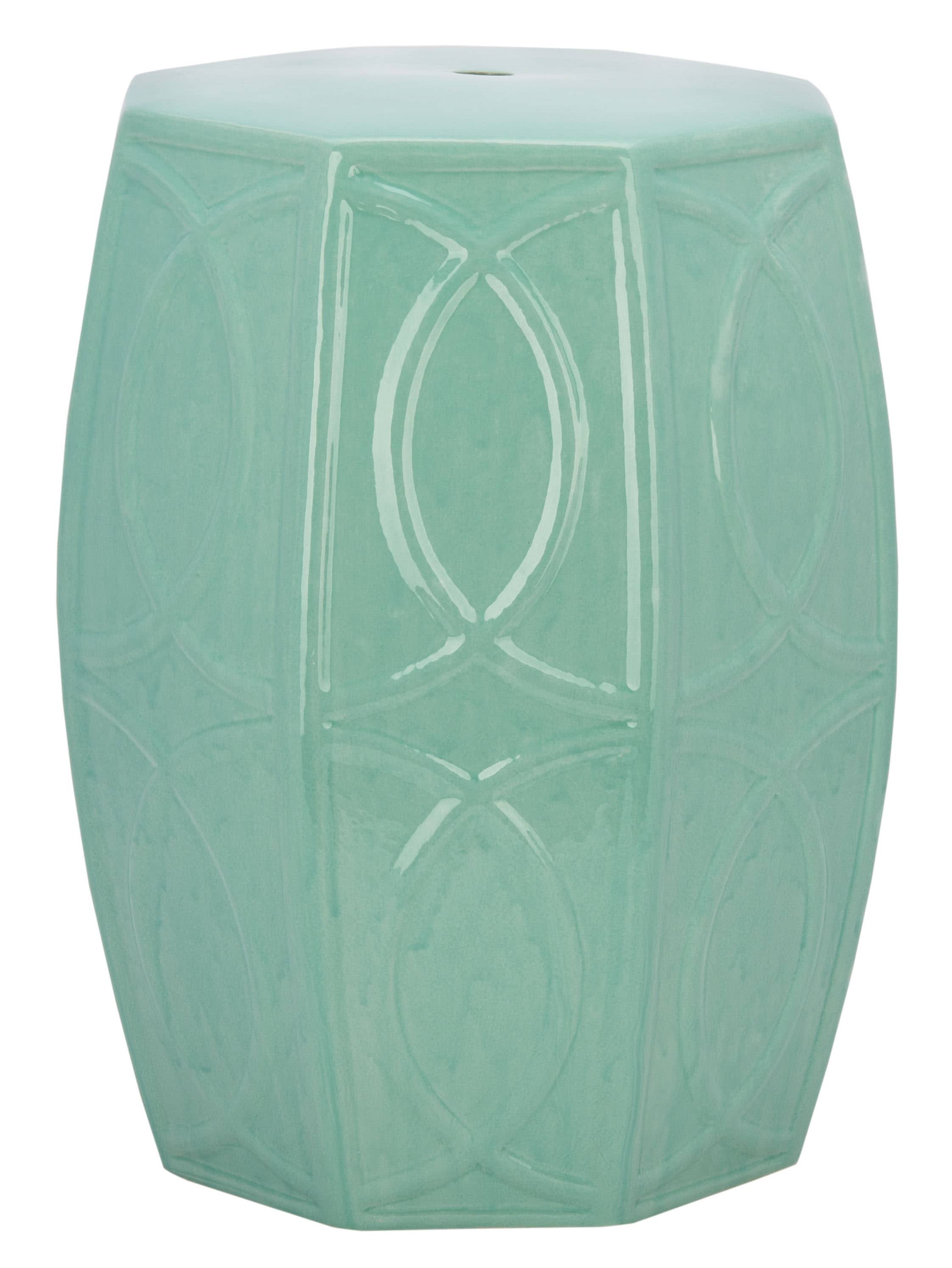 Safavieh ACS5205A Kameko Garden Stool Blue