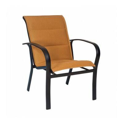 Fremont Stacking Patio Dining Chair Woodard Color: Augustine Alloy