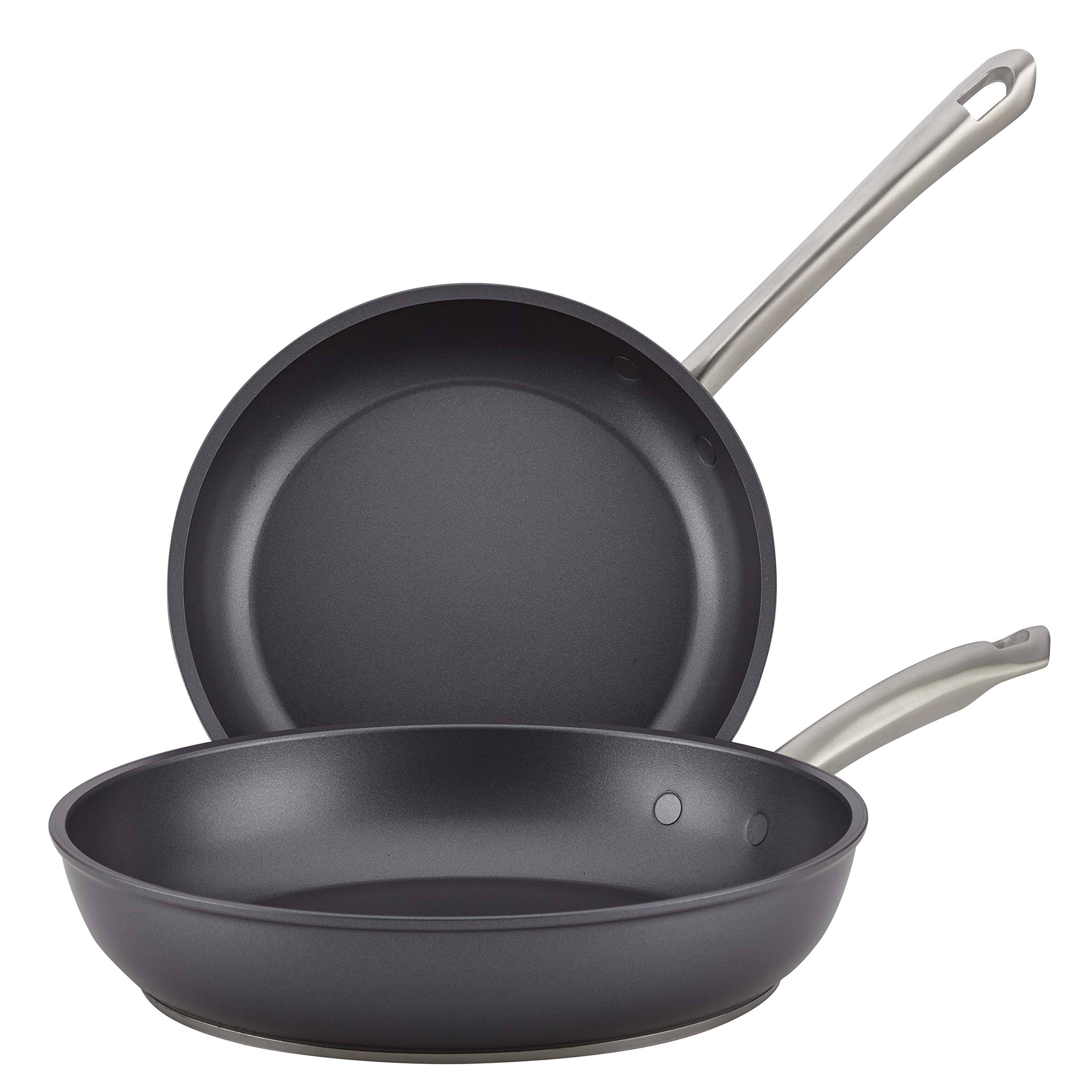 Anolon Accolade Forged Hard Anodized 2-Piece Skillet Set - Moonstone