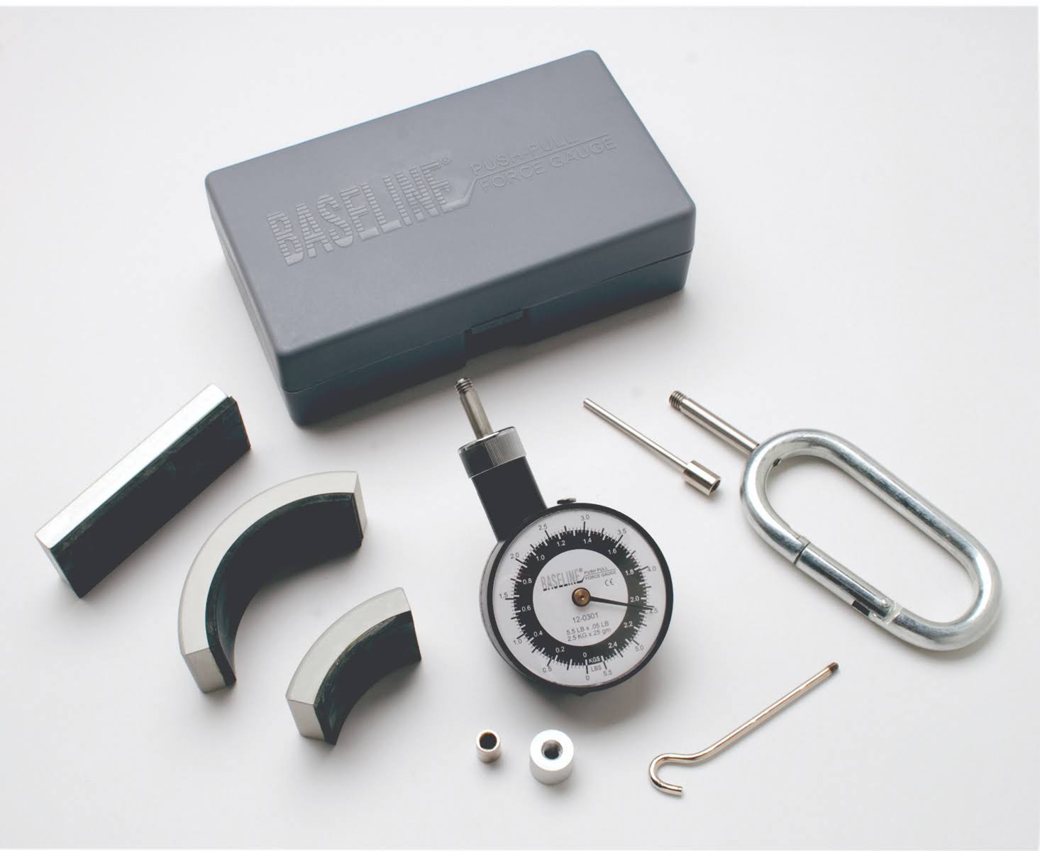 Baseline Mechanical Push-Pull Dynamometer, 10 lb. Capacity