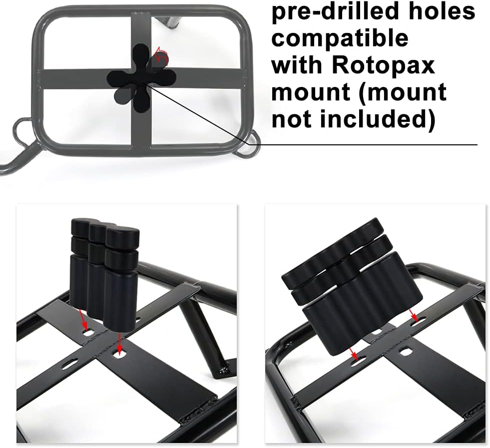 Xitomer Saddlebag Support Racks, Fit for Tenere 700 2019 2020 2021 XTZ690 2019 2020 2021, Motorcycle Pannier Racks, Side Carrier