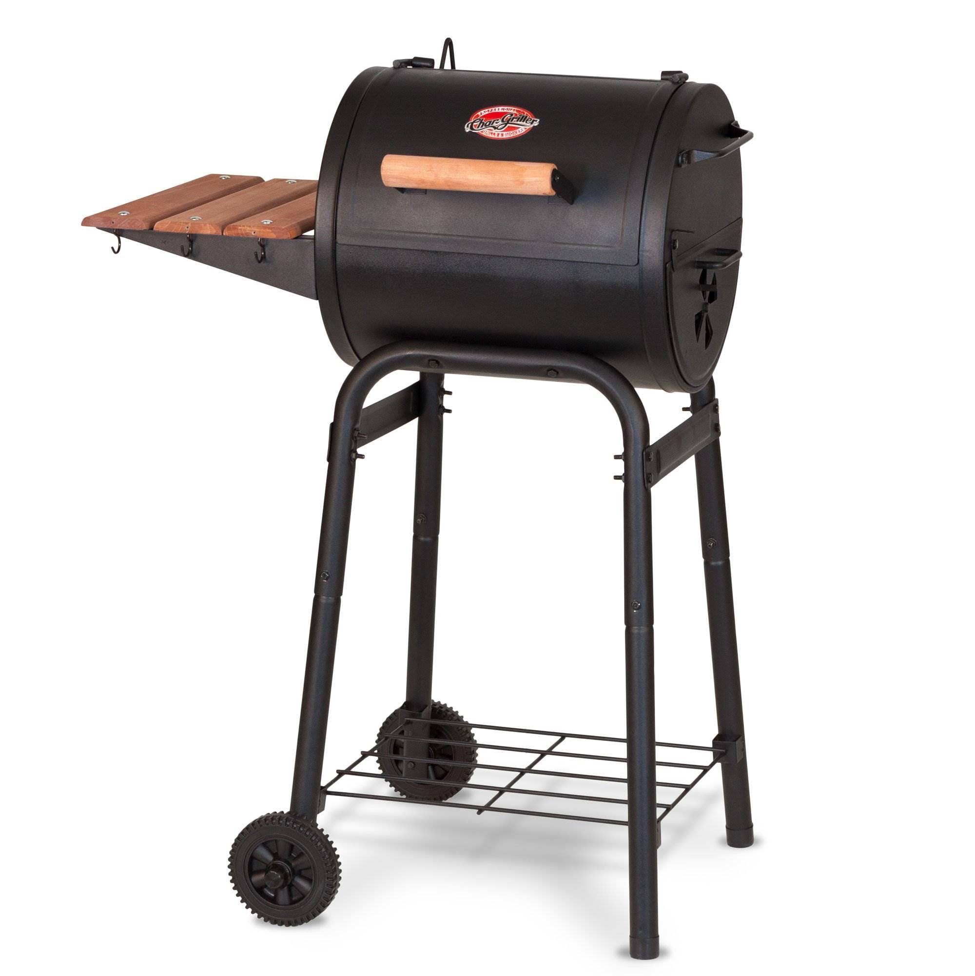 Char-Griller E1515 Patio Pro Charcoal Grill - Black - 21x22