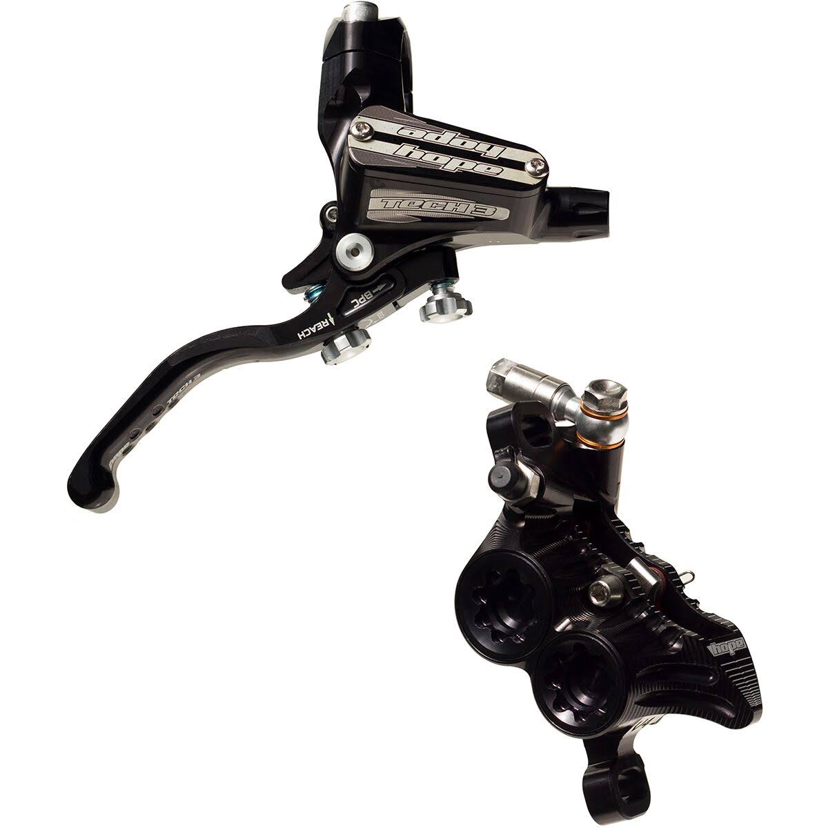 Hope Tech 3 V4 Disc Brake Black, Rear
