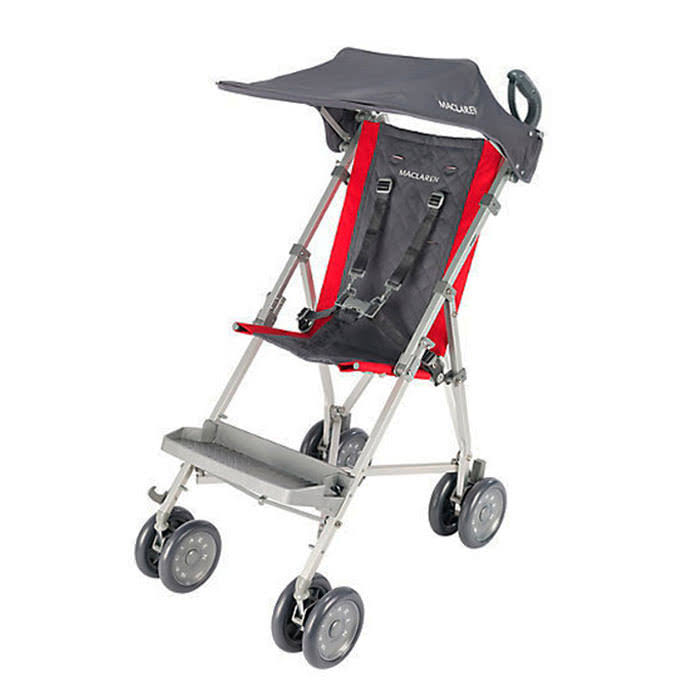 Maclaren Major Elite Stroller, Cardinal/Charcoal