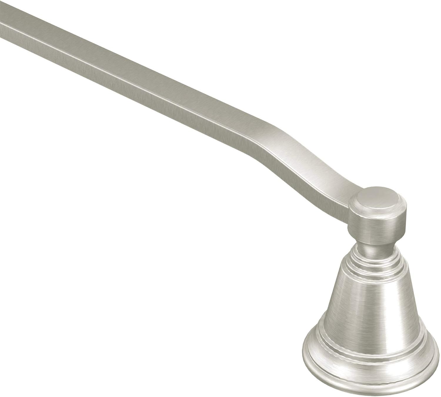 Moen YB8224BN Rothbury 24-Inch Towel Bar, Brushed Nickel Pack of 2