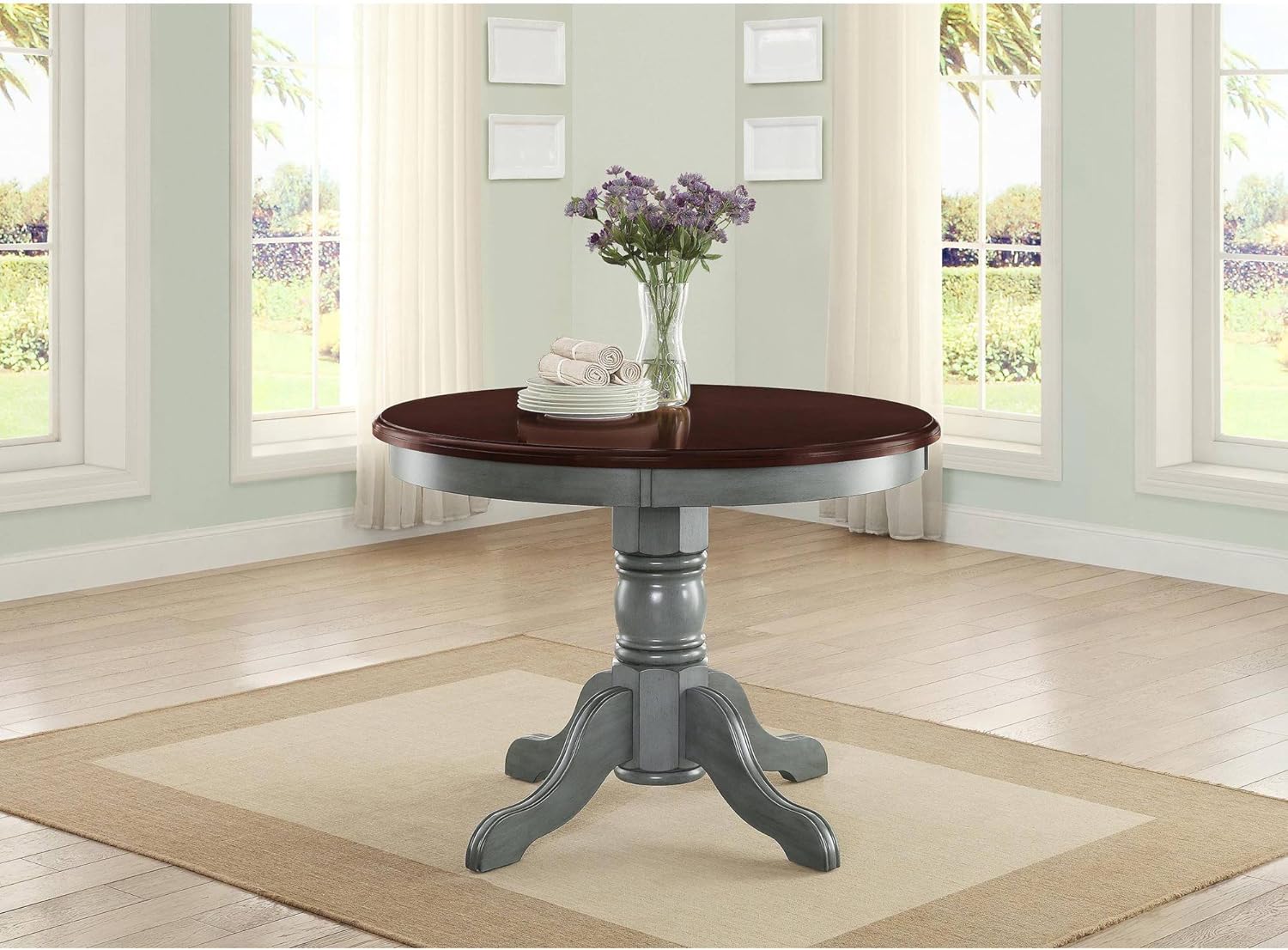 Better Homes and Gardens Cambridge Place Dining Table, Antique Sage