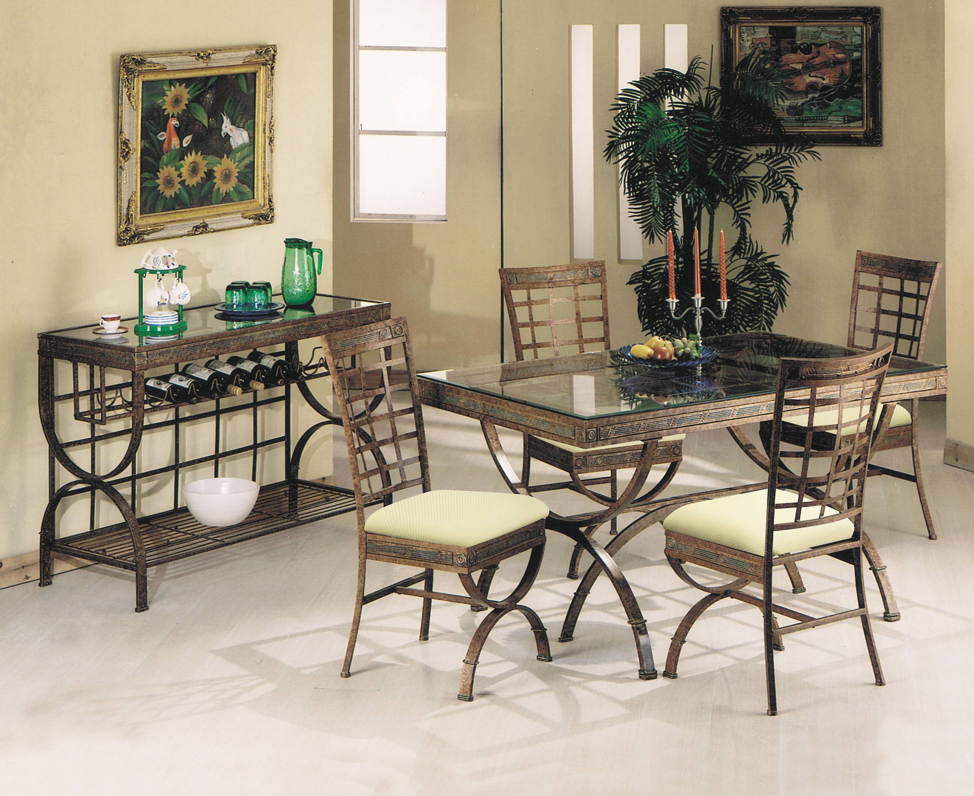 Acme Egyptian Dining Table 08630