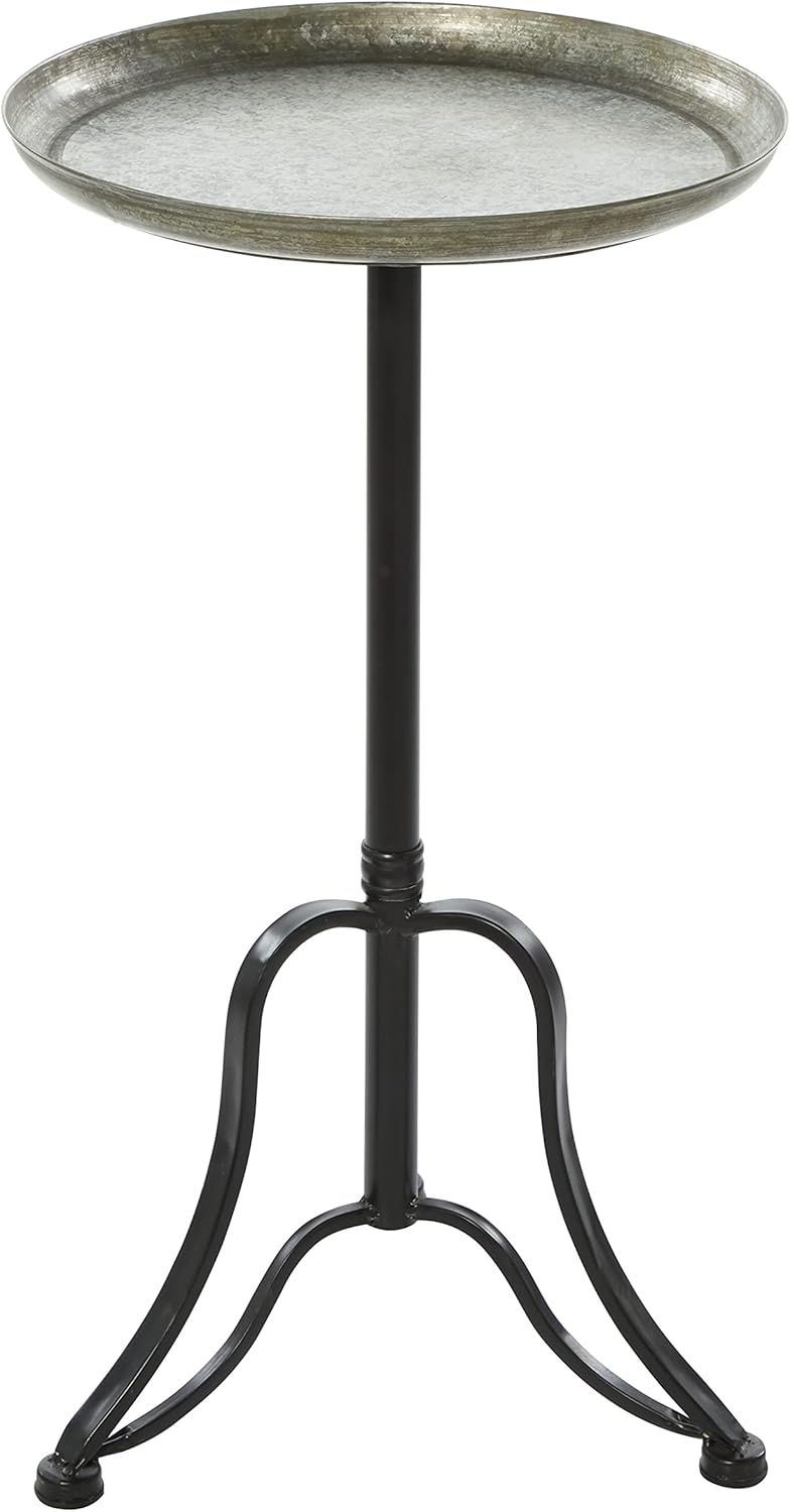 Deco 79 Metal Accent Table, 15 by 27-Inch Pack of 2