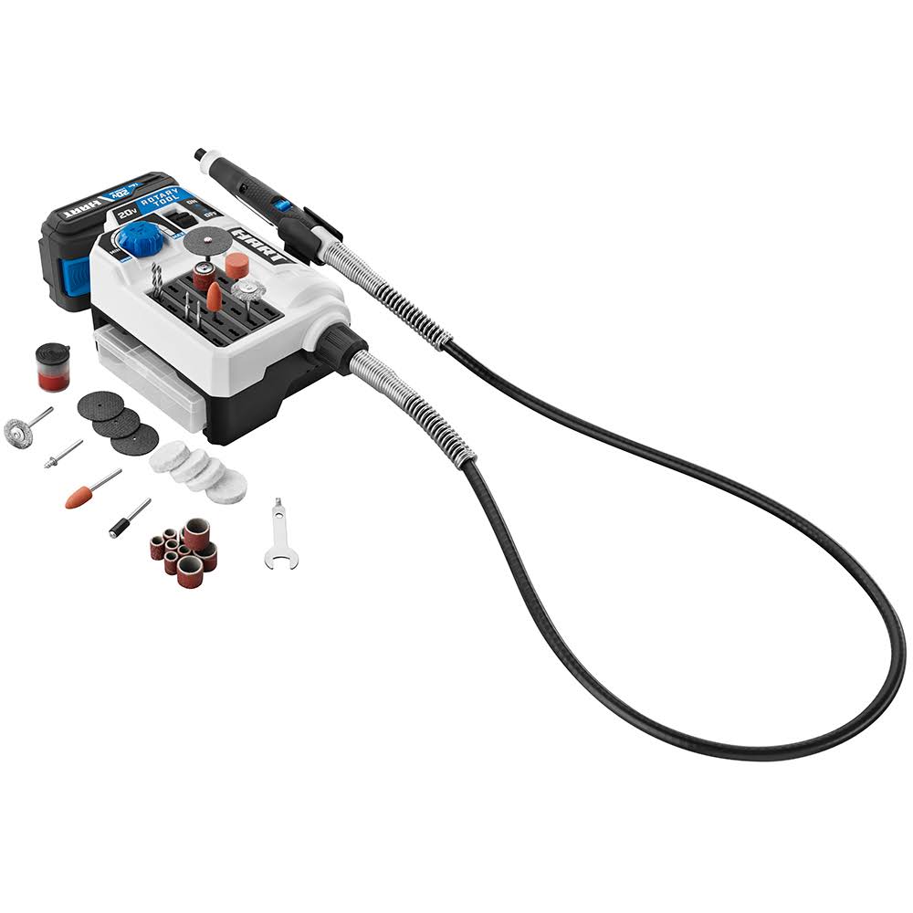 Hart 20-Volt Cordless Rotary Tool with 33 Accessories Kit