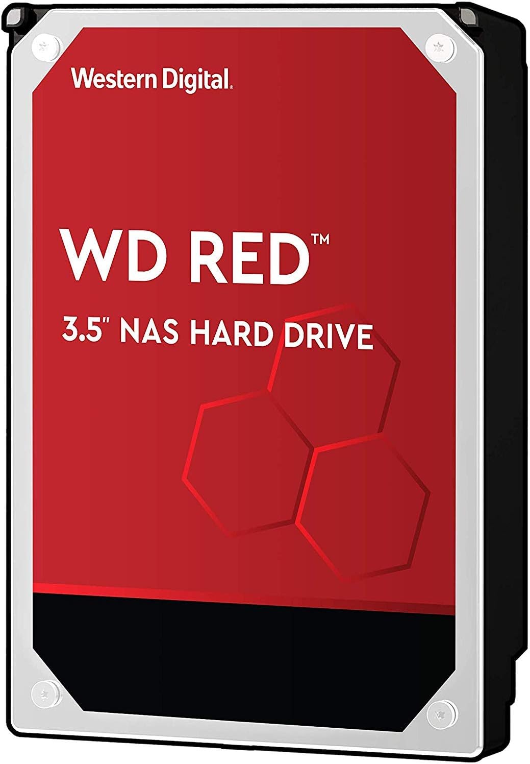 Western Digital 10TB WD Red NAS Internal Hard Drive - 5400 RPM Class, SATA 6 Gb/s, CMR, 256 MB Cache, 3.5