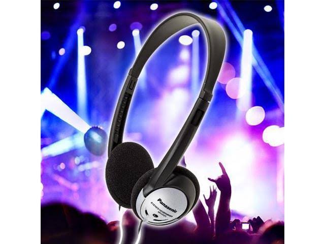 Panasonic Rp-ht21 Lightweight Headphones with XBS (15 Pack)