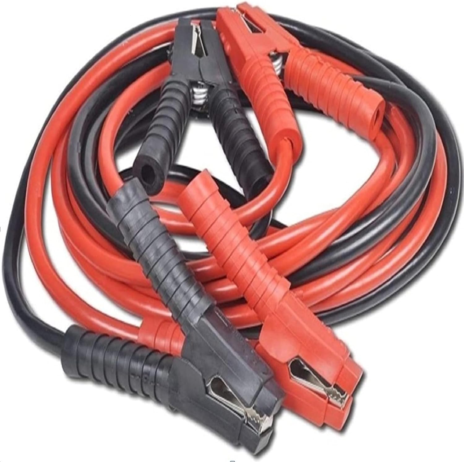 noting Jumper Booster Cable for Automobile Starting Power Jumper Cable for Automobile Battery 2000AMP16 feet, Including Handbag, Red and black