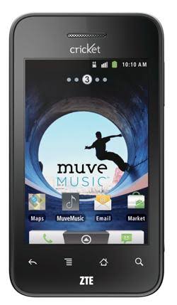 ZTE X500 Score - Black - Cricket Wireless