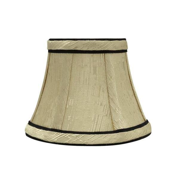 Aspen Creative 30003-9 Bell Chandelier Clip-On Shade Set (9 Pack), Ivory