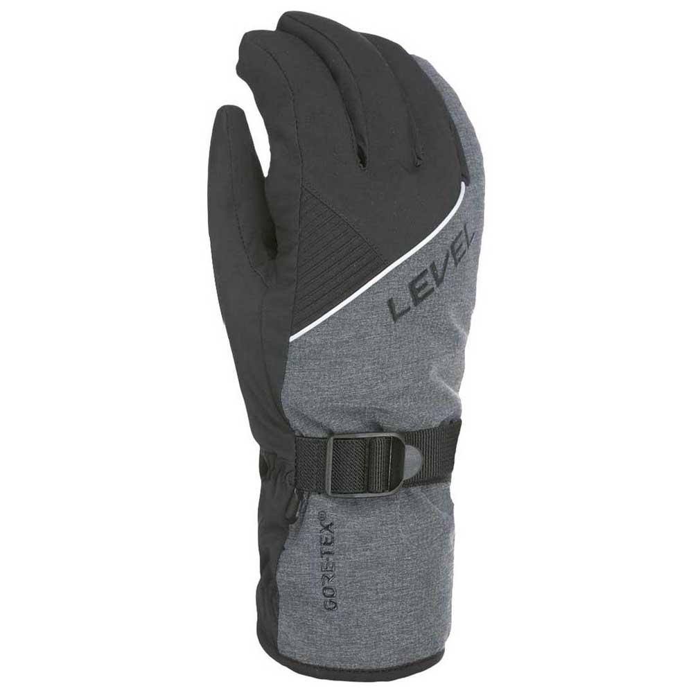 Level Trouper GORE-TEX Black Grey Gloves - 8