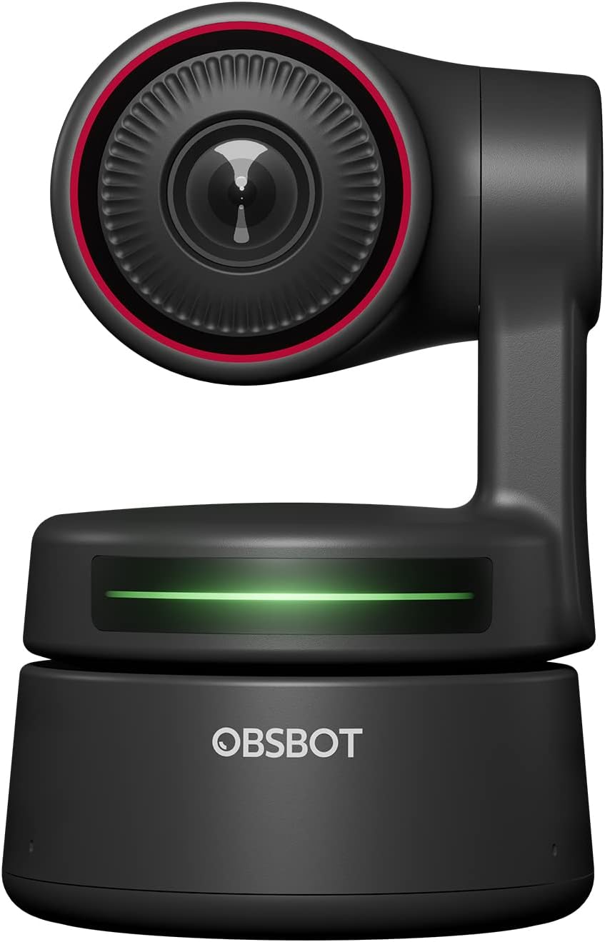 OBSBOT Tiny 4K PTZ Webcam HDR &frac12;.8