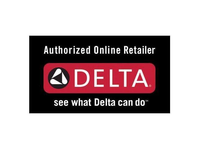 Delta Chrome, Low Arc, Kitchen Sink Faucet, Manual Faucet Activation, 1.8 GPM 100-DST