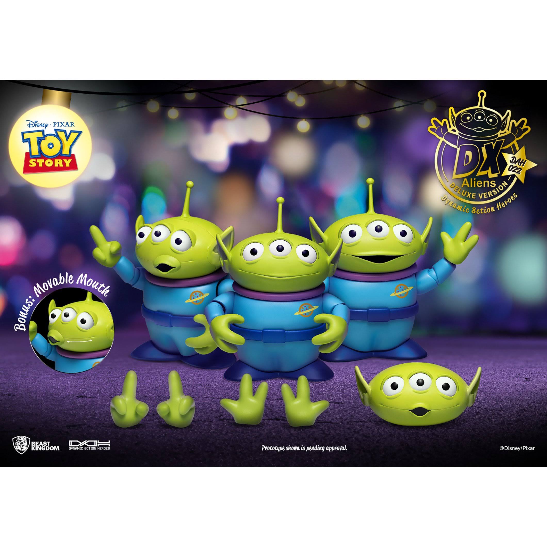 Toy Story Dah-022dx Dynamic 8-ction Heroes Alien Action Figure Set