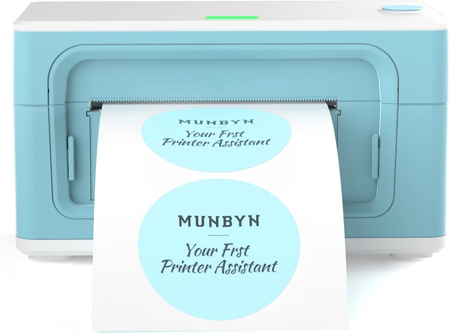MUNBYN Thermal Label Printer, 4×6 Direct Label Printer for Shipping Packages & Small Business, High-Speed 150mm/s, One-Click Setup, Compatible with USPS, UPS, FedEx, Shopify, Amazon, Ebay, etc (Grey)