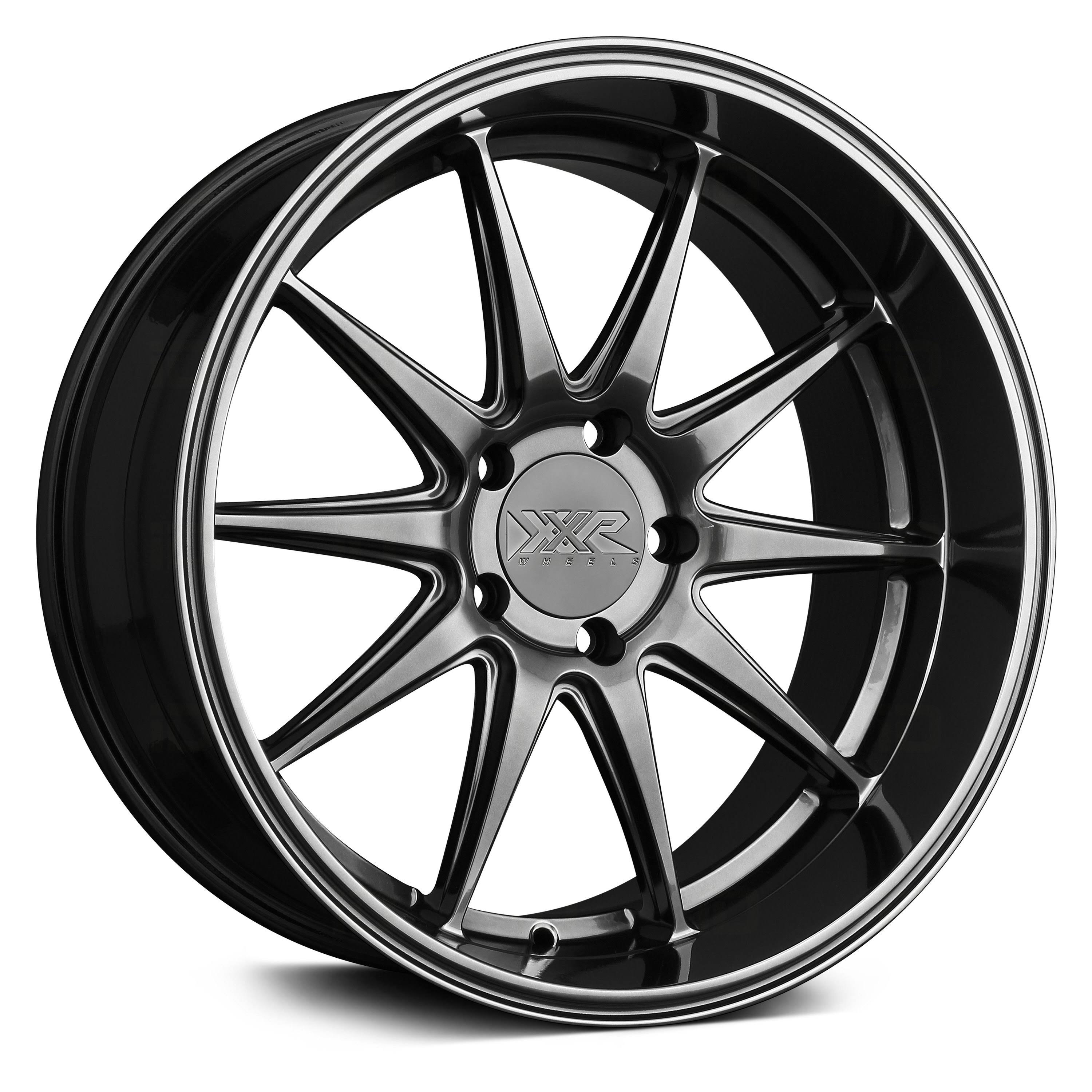 XXR 527D 20x9 5x114.3 20et Chromium Black Wheel