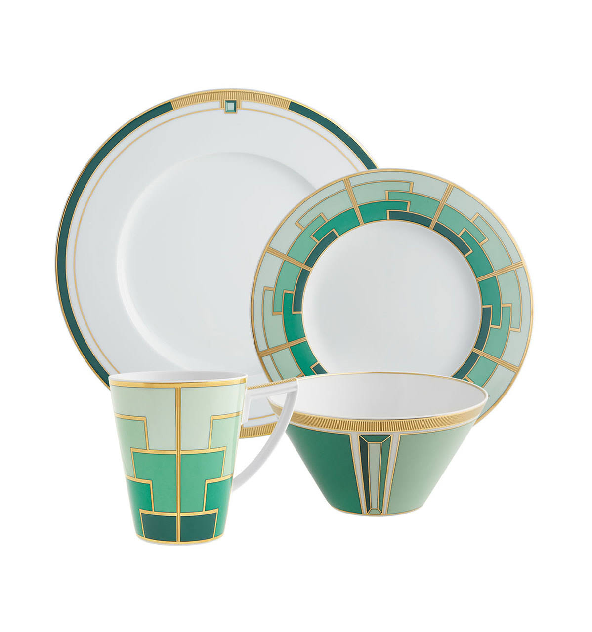 Emerald 4 Piece Place Setting by Vista Alegre
