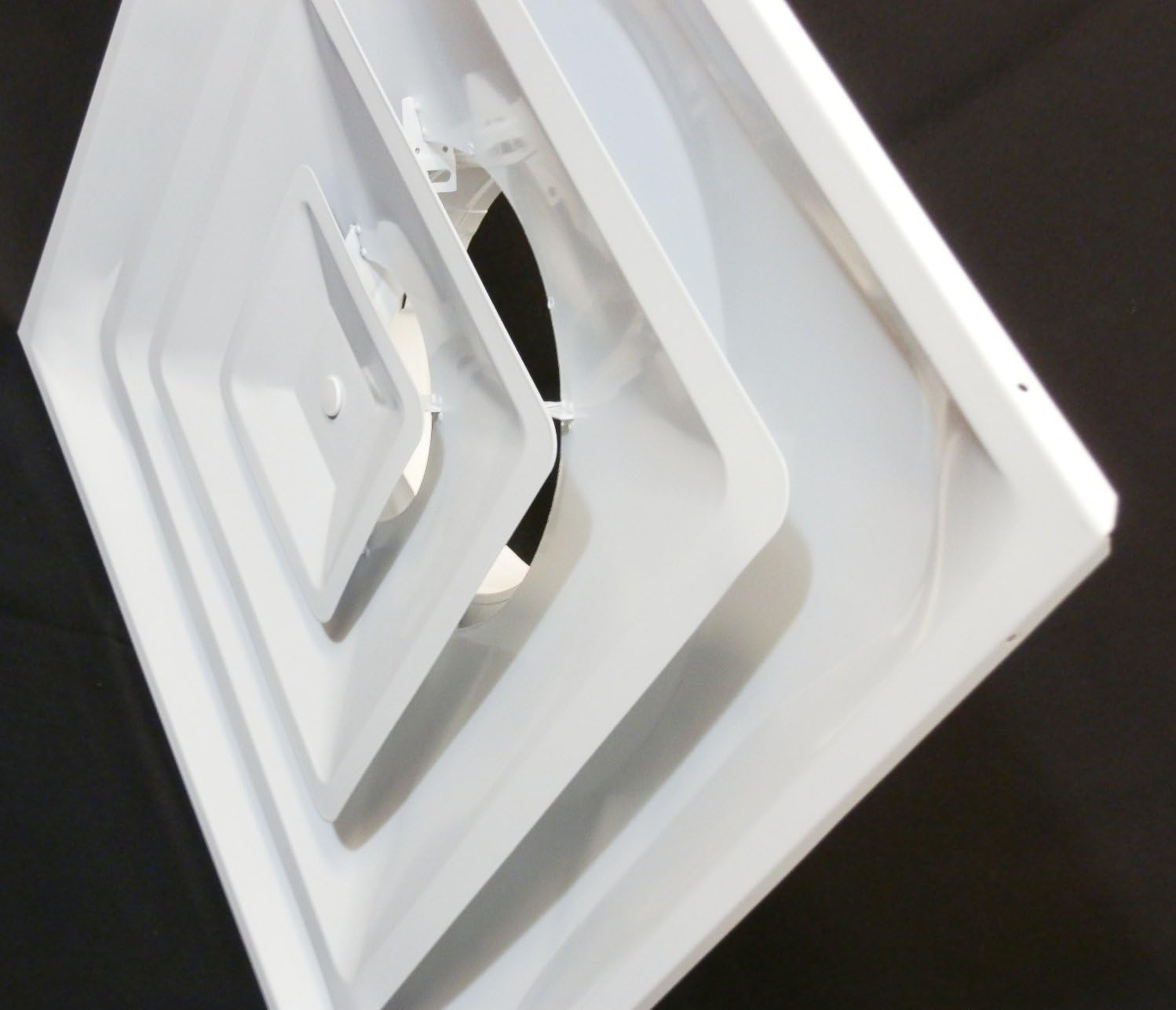 Drop Ceiling HVAC Supply Grille - for T-Bar Lay-in - 3 Coned - 24