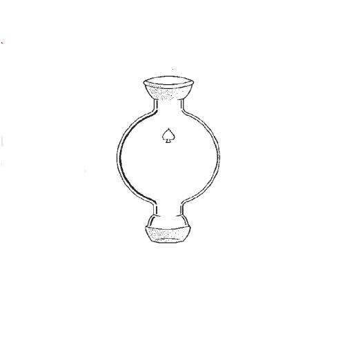 Ace Glass, 5872-47, 2L, 35/20 Upper Joint x 75/50 Lower Joint Reservoir