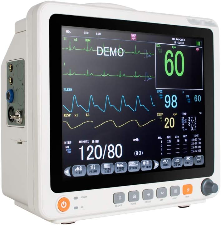 Ovovo Portable 12 inch Large Screen 6 Parameter Monitor Rechargeable Machine, 4-9D Delivery