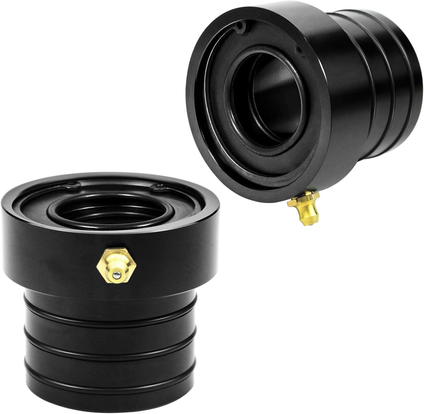 MOEBULB Black Front Axle Tube Seal Compatible with Jeep Wrangler JK 2007-2018 / Jeep Cherokee 1987-2001 / Jeep Wrangler TJ 1997-2006 / Jeep Wrangler YJ 1987-1995 Dana 30 Dana 44