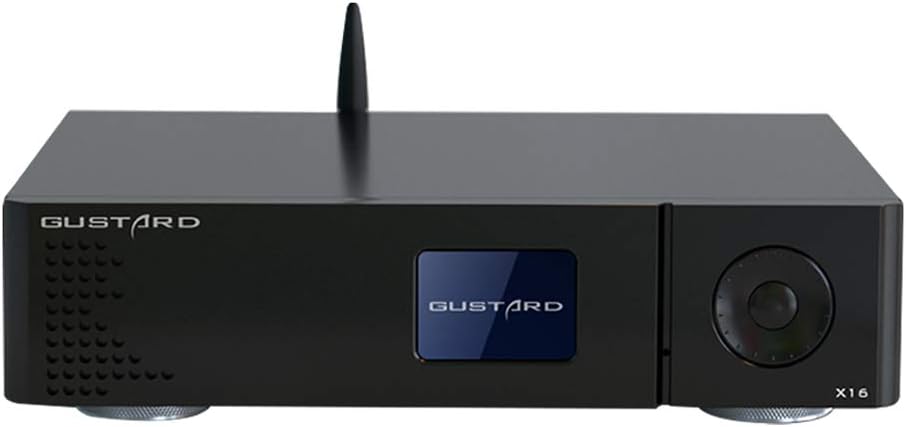 GUSTARD DAC-X16 2 ES9068AS DAC Bluetooth 5.0 LDAC XMOS XU216 DSD512 768KHz IIS Balanced Full Decoder (Silver)