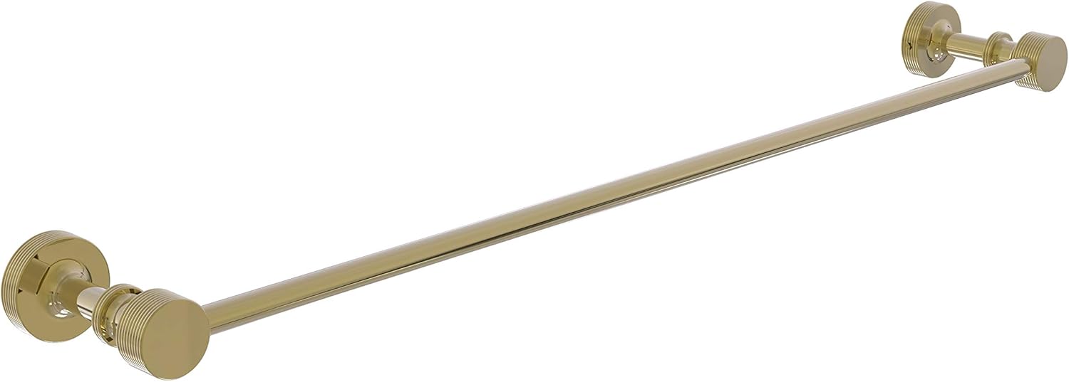 Allied Brass FT-21/30 Foxtrot Collection 30 Inch Towel Bar, Unlacquered Brass Pack of 2